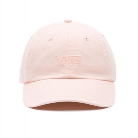 vans rose black strapback hat